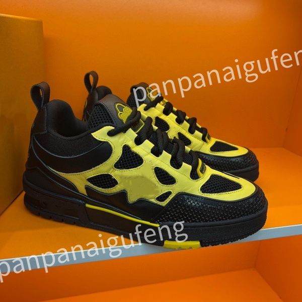 

2023 new designer casual shoes for men sneakers fashion running sports shoes breathable non-slip walking women casual loafers sneaker, Black