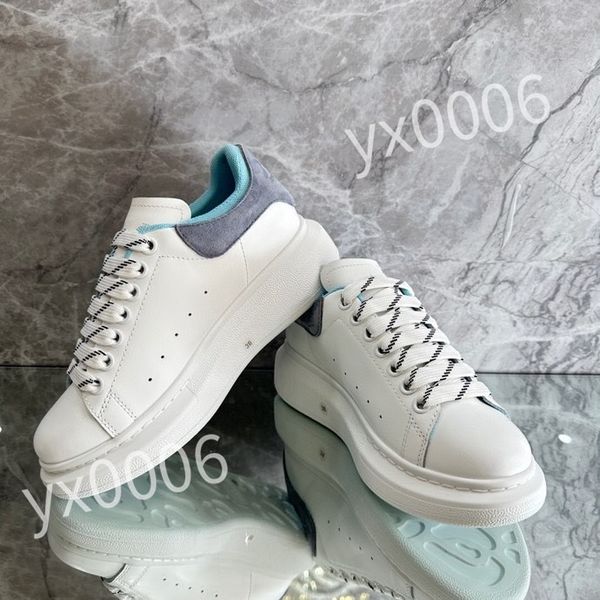 

2023 luxurys designers sneaker casual shoes sole white black leather womens mens high-quality flat lace up trainers sneakers size 35-46