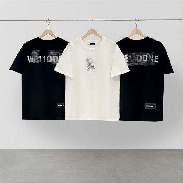 

white black men's t shirts tees print cotton men women shirt, Black;brown