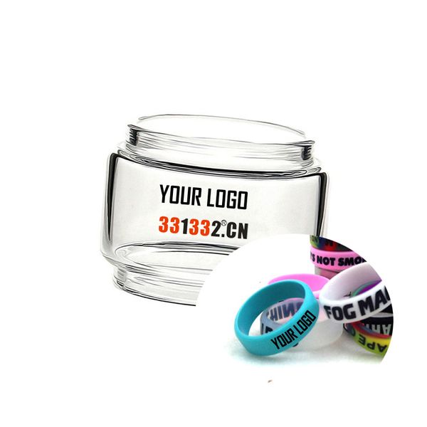 

original replacement standard/bubble pyrex glass tube for asmodus dawg rta 25mm diameter 3ml /5ml capacity