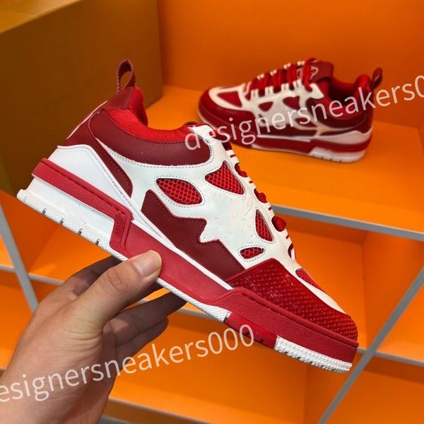 

new luxury designer running shoes men sports casual shoes ccity sneaker woman trainer calfskin reflective sneakers, Black