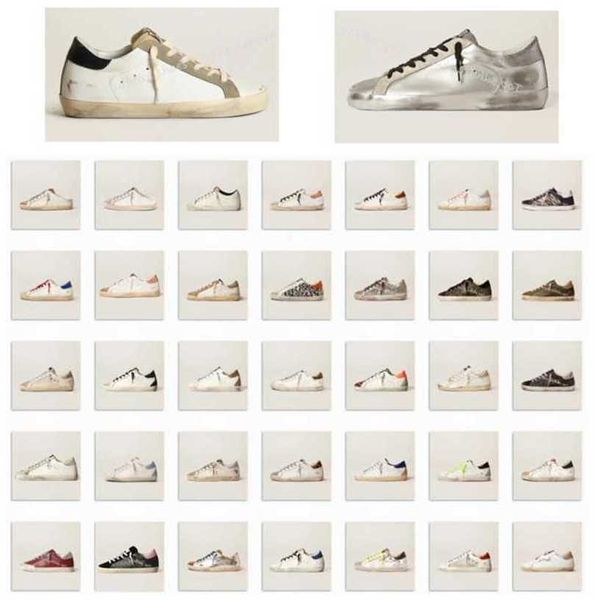

sneakers designer shoes star goldens gooseitys white distressed dirty fashion superstar men basket and women casual 8qoo 8bkn, Black