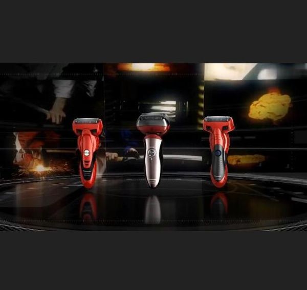 

2020 new panasonic eslv64 men039s electric shaver rechargeable smart 5 floating cutter head support body washable low battery 3550705