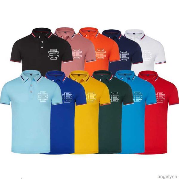 

t-shirts eric mens emanuel shirt ee classic short sleeved summer casual fitness sports lapel tees workout breathable thze, White;black