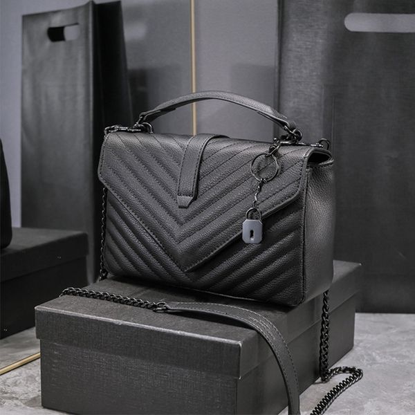 

luxurys designer handbags purses women bags crossbody messenger bag clutch genuine leather chains shoulder cross body tote woman fashion han