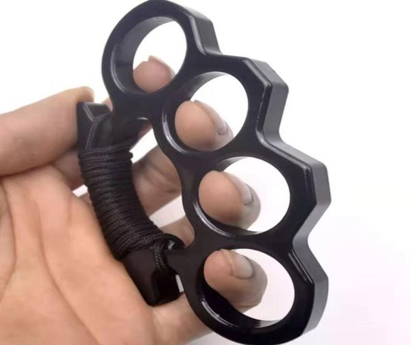 

gilded thick new mm steel brass knuckle duster color black plating silver hand tool clutch q2799565