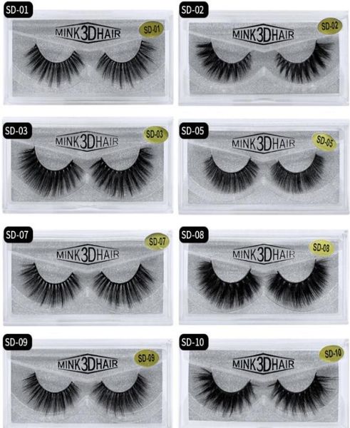 

20 styles 3d mink eyelashes eye lash extension false eyelashes natural thick fake eye lashes full strip mink eye lashes beaut9161445
