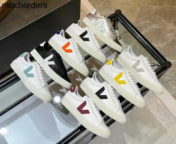 

2023 new veja campo v-10 cor shoes designer women men sneaker classic white fashion style original low-couples sneakers size 35-45
