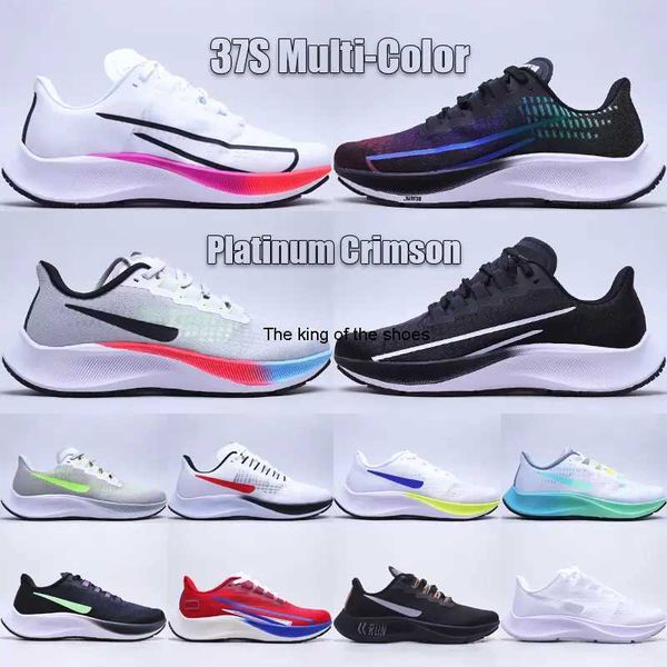 

pegasus37 running shoes mens womens sneakers 37s be true pale ivory triple black pure platium metallic silver sports shoes
