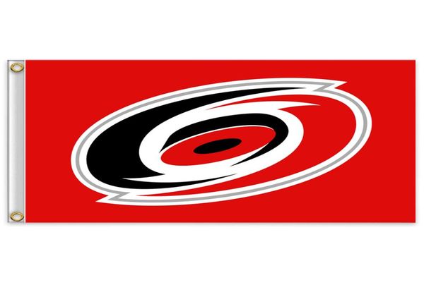 

carolinahurri canes team flag 150cm90cm 3x5ft polyester custom any banner hockey sports flag flying home garden outdoor8061977