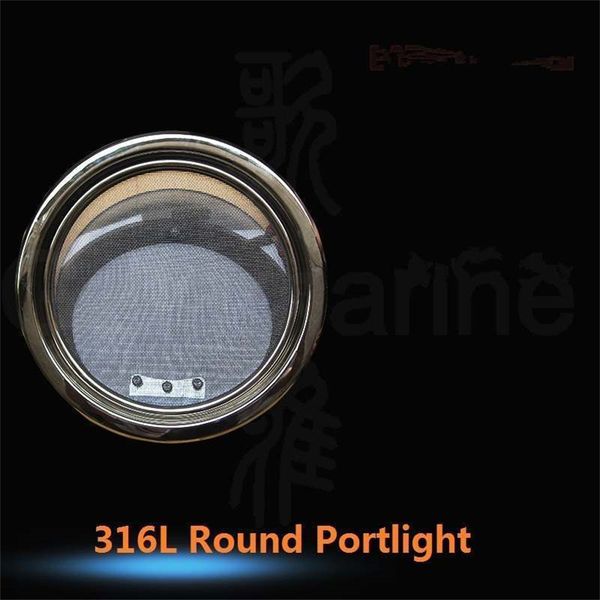 

316l stainless steel round shape portlight porthole hatch window marine boat