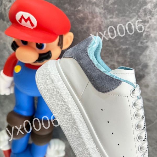 

luxurys designers sneaker casual shoes sole white black leather womens mens high-quality flat lace up trainers sneakers size 35-46