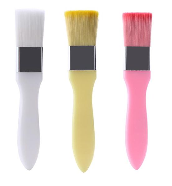 

new multicolor fashion professional foundation face facial mud mask mixing brushes skin care beauty makeup tools1844483