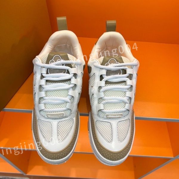 

luxury men's trainers designer man's casual shoes quality men lace-up sneakers outdoor runing sport shoe fashion mens basketball s, Black