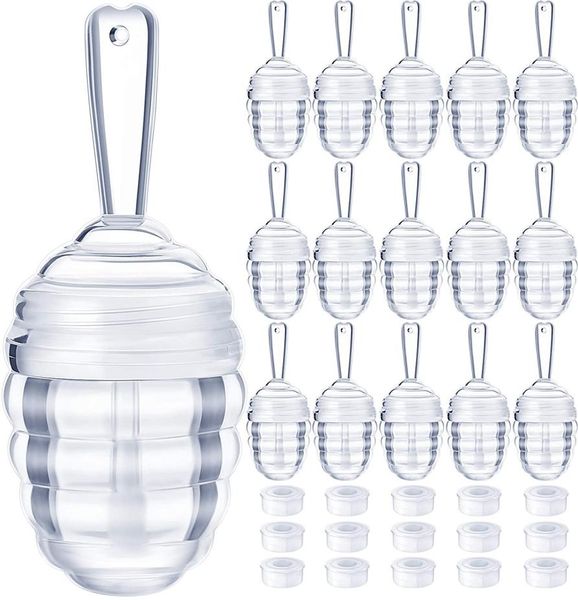 

honey pots shaped lip gloss tube empty lipgloss containers lip balm bottle refillable cute lipstick tubes with wand for women girl6185277