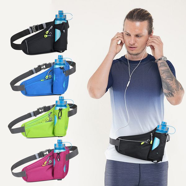 

running waist belt bag marathon waist pouch water bottle holder phone pack sports trail running men women fanny pack