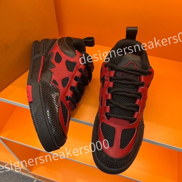 

2023 new luxurys designer running shoes men sports casual shoes ccity sneaker woman trainer calfskin reflective sneakers, Black