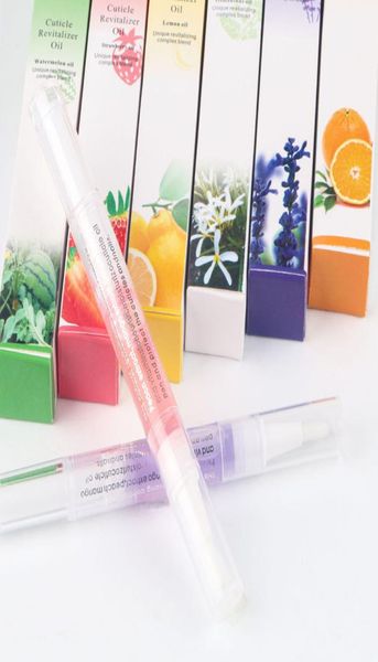 

nail moisturize nutrition oil pen brushes antidead skin barb cuticle activator fruit floral care soften pen nails isolation essen7870315, Yellow