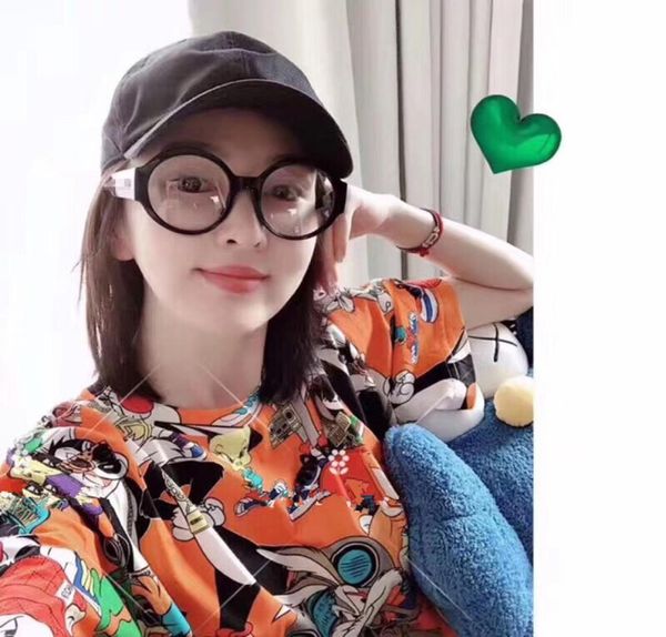 

cyber celebrity ch5410 round plank fullrim glasses for women 5421140 allmatch fashion style for prescription glasses fu1952691