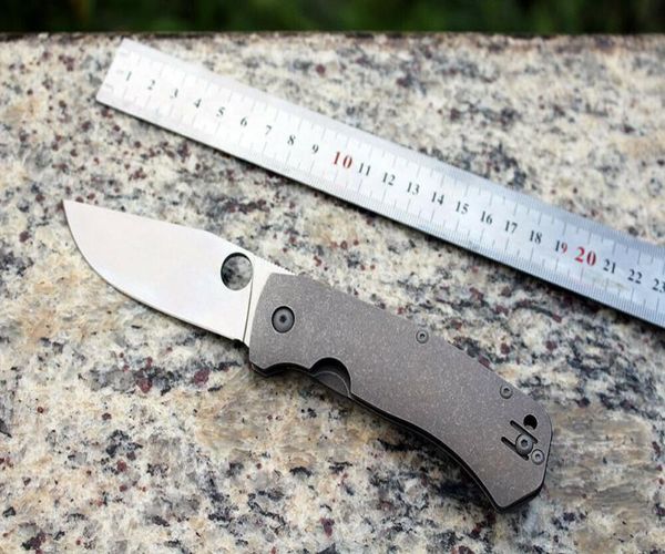 

c186 copper washer system d2 blade tc4 titanium handle outdoor camping rescue survival gear edc hand tool tactical folding pocket 5070656