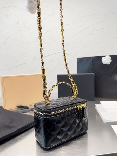 

2023 fashion new handbag luxury exquisite designer bag casual leather metal chain shoulder bag wallet women's bag