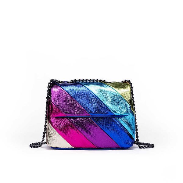 

kurt geiger handbags uk kurt geiger rainbow eagle bird head women's bag with contrast panel chain one shoulder crossbody bag