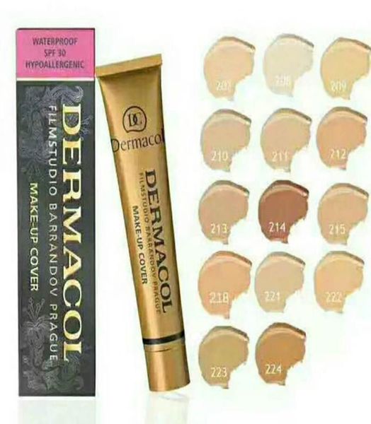 

drop makeup foundation 14 colors concealer make up cover primer concealer base professional face makeup4156229