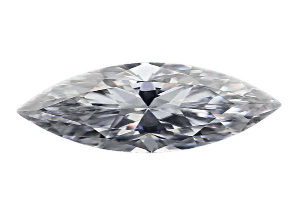 

loose gemstones marquise cut moissanite artificial diamond d color for setting vvs clarity lab3217625, Black
