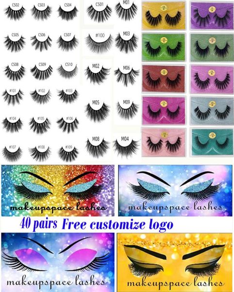 

3d mink eyelashes whole natural false eyelashes 3d mink lashes soft make up extension makeup fake eye lashes 3d series 30 styl4661833