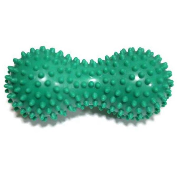 

peanut massage ball muscle relex spiky pvc ball for yoga gym trigger massager hand foot acupressure fitness training equipment exe7921062