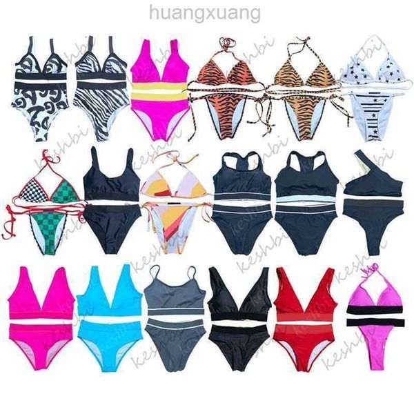 

designer bathing suits woman two-piece bikini swimsuits set summer beach swimwear swim suit, White;black