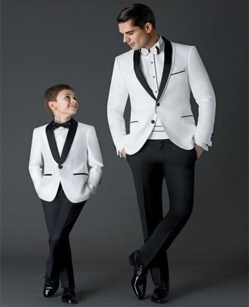 

black white simple wedding suits slim fit bridegroom tuxedos two pieces groomsmen suit formal business men suit2036626, Black;gray