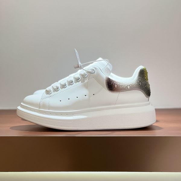 

luxury designer small white shoes water diamond couple shoes genuine leather thick soles elevated height mens shoes casual outdoor muffin wo, Black