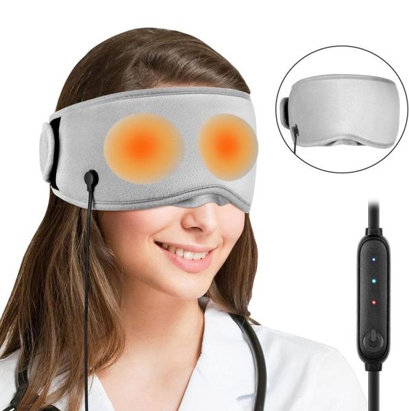 

eye massager graphene far infrared heated mask for sleeping heating therapy patch dry dark circles get rid of stye maaager 2210263437587