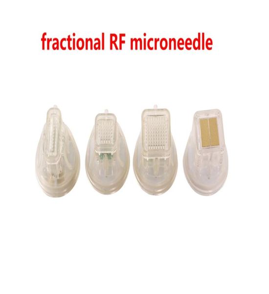 

4 tips needle head gold cartridge 10pin 25pin 64pin and nano microneedle fractional rf for skin lifting radio frequency machine5470568