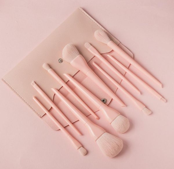 

10pcsset candy colors makeup brushes set professional eyeshadow eyebrow foundation powder blush blending brushes cosmetic tool 109057982