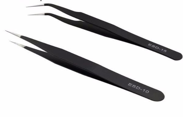 

1 eyelash extension tweezers makeup tools for lashes building matte eye tweezers false eyelashes3748205