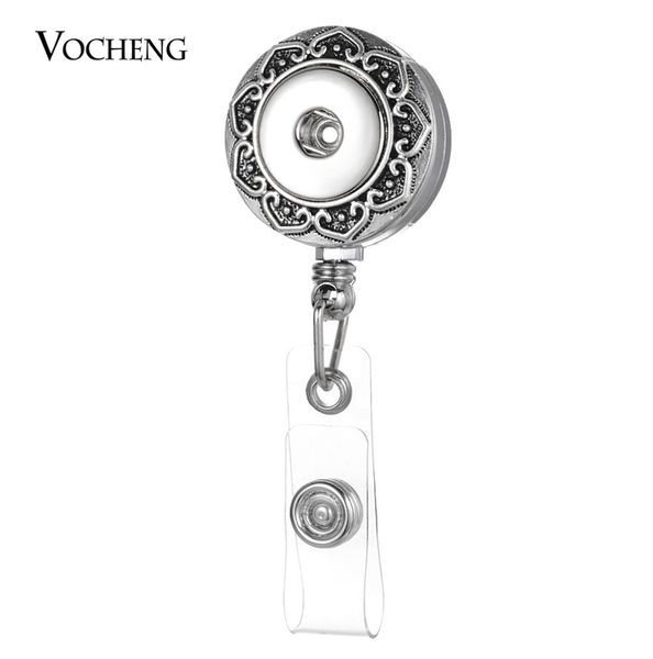 

gingersnap retractable badge reel mini office clip badge holder nn7074373008, Silver