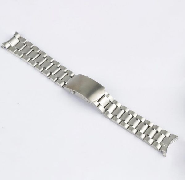 

20mm 22mm quality solid stainless steel watch band for omega strap for sea master 300 man 007 1194454, Black;brown