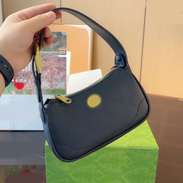 

shoulder bags designer brand bag totes leather crossbody luxury handbags fashion bag women letter purse phone wallet mini plain half moon