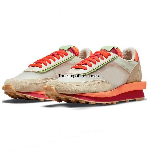 

design men's and women's sneakers new waffle vaporwaffle running shoes pegasus sail yellow ldwaffle ldv black and white royal tour