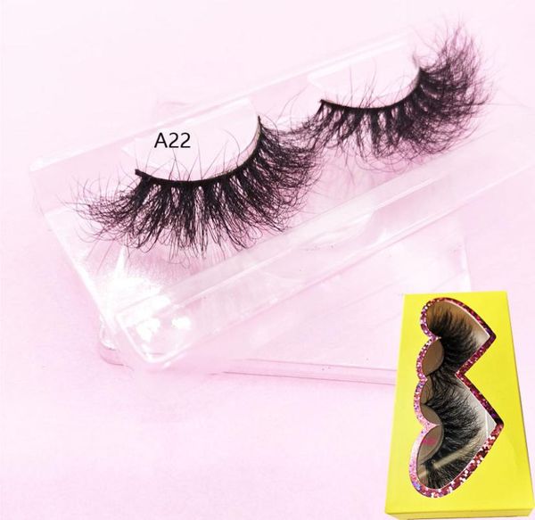 

3d mink eyelashes popular long thick mink lashes acrylic case volumn individual dramatic 25mm length lashes5919999