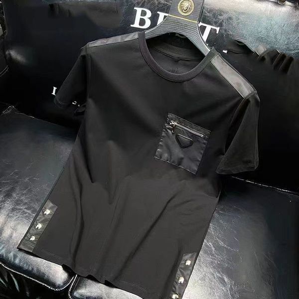 

mens t-shirts tshirts breathable men tees shirts budge shorts tees designer shirt luxury streewears m-4xl, White;black