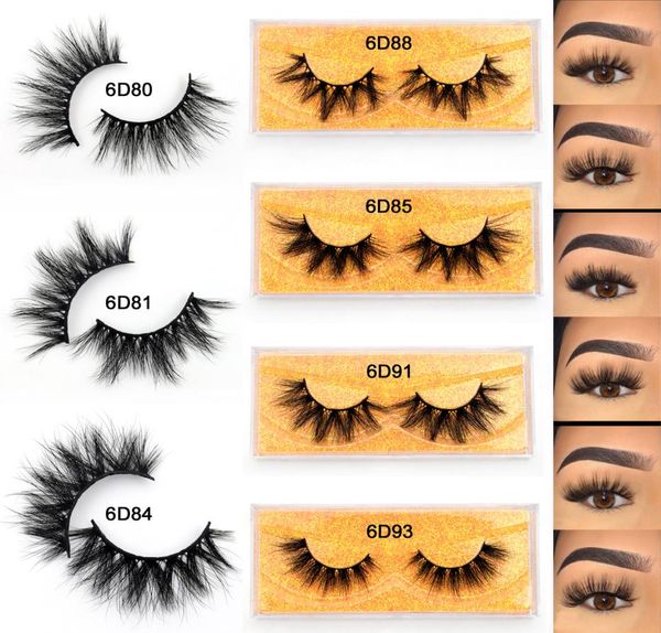 

makeup eyelashes 3d mink lashes fluffy soft wispy volume natural long cross false eyelashes eye lashes reusable eyelash8652437