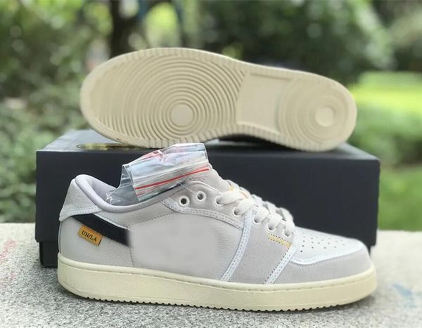 

shoes union la x 1 ko low 1s sail muslin neutral grey dz4864-100 sneakers