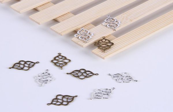

silvercopper retro chinese knot breasted pendant manufacture diy jewelry pendant fit necklace or bracelets charm 600pcs6595885, Bronze;silver