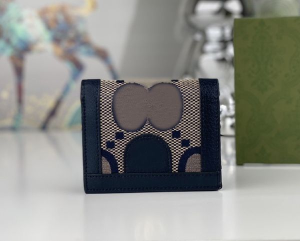 

fashion designer wallet men women ophidia cion purses luxurys credit card holders high-quality marmont double letters short clutch bags with, Red;black