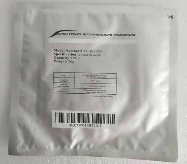 

anti ze membrane cold slimming antize cryo pad cryolipolysis spare part 2730cm 3442cm for clinical salon use3438461