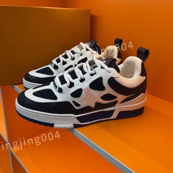 

2023 men's trainers designer man's casual shoes quality men lace-up sneakers outdoor runing sport shoe fashion mens basketball sho, Black