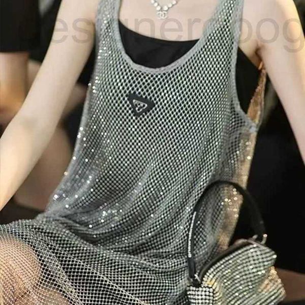 

women's t-shirt designer designer runway summer fashion chain tanks ladies elegant letter women sleeveless casual tank fashion, White
